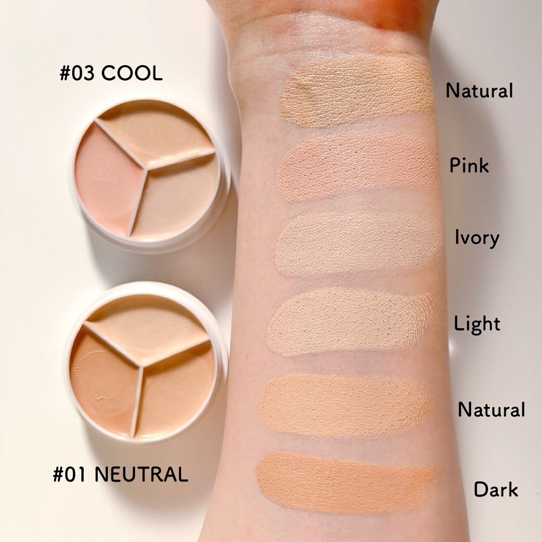 カバーアッププロコンシーラー/TFIT/パレットコンシーラーを使ったクチコミ(4枚目)