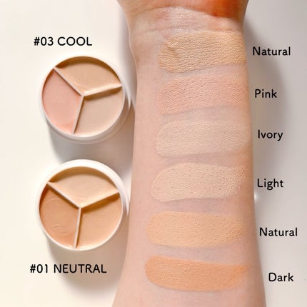 カバーアッププロコンシーラー/TFIT/パレットコンシーラーを使ったクチコミ(4枚目)