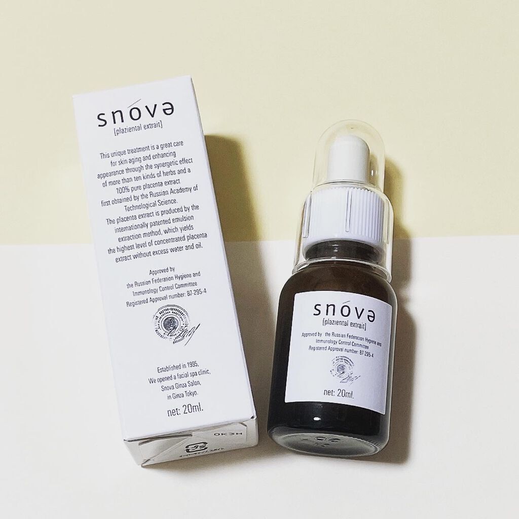 プラツェンタール エキストレ/スノーヴァ/美容液を使ったクチコミ(1枚目)