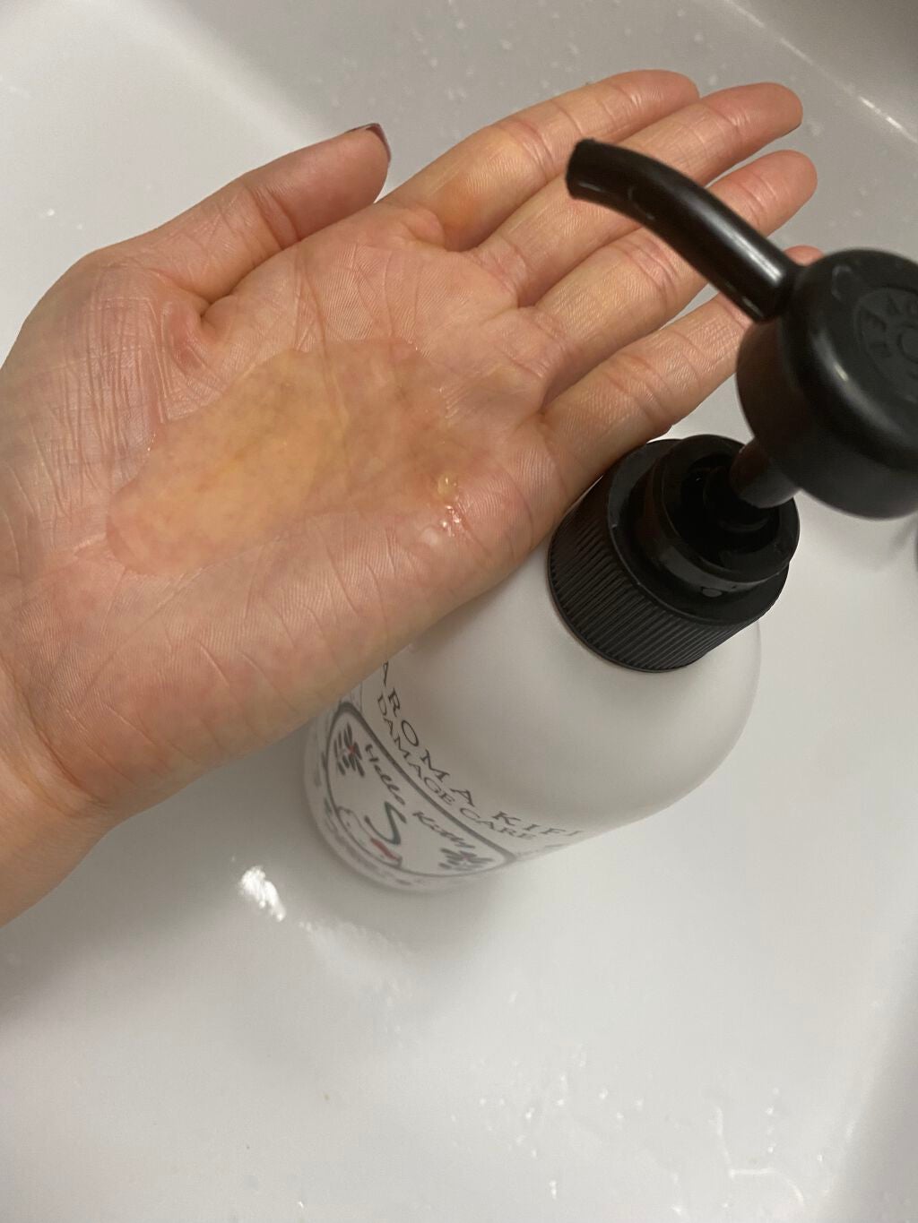 ダメージケアシャンプー/トリートメント/AROMA KIFI/シャンプー・コンディショナーを使ったクチコミ(4枚目)