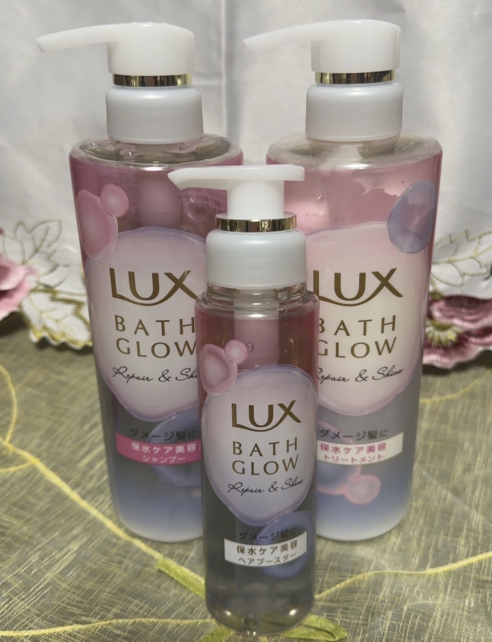 バスグロウ リペア&シャイン シャンプー / トリートメント/LUX/市販シャンプーを使ったクチコミ（2枚目）