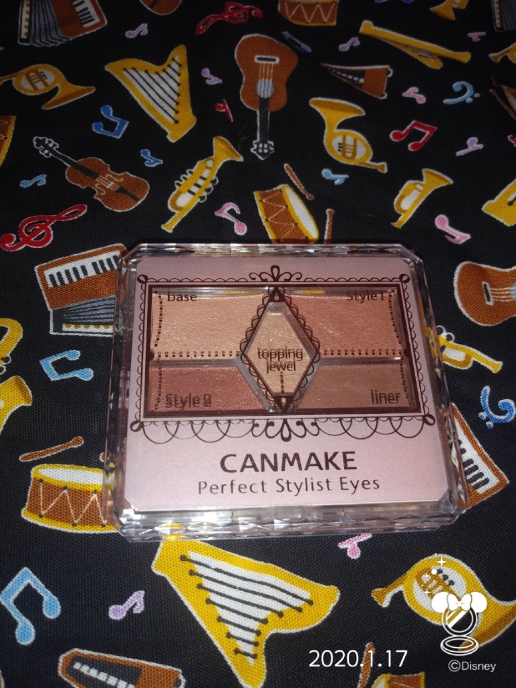 【旧品】パーフェクトスタイリストアイズ/キャンメイク/アイシャドウパレットを使ったクチコミ(1枚目)