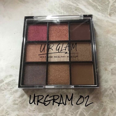 UR GLAM　BLOOMING EYE COLOR PALETTE/U R GLAM/パウダーアイシャドウを使ったクチコミ（1枚目）