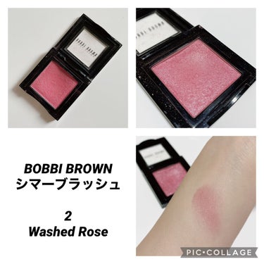 シマー ブラッシュ/BOBBI BROWN/パウダーチークを使ったクチコミ（1枚目）