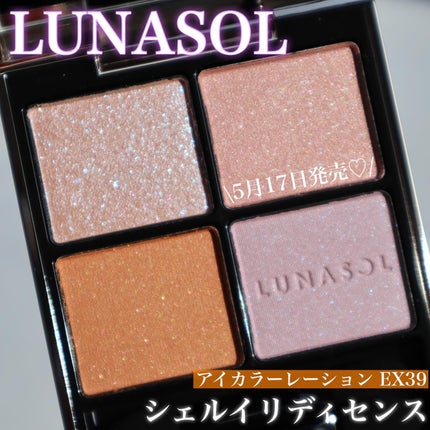 アイカラーレーション/LUNASOL/アイシャドウパレットを使ったクチコミ(1枚目)