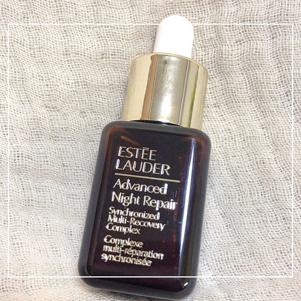 .
.
\ 敏感肌の私には向いてなかったかも… /
🖇ESTEE LAUDER
　アドバンス ナイト リペア SMR コンプレックス

┈┈┈┈┈┈┈Product details. 
☑︎ 7ml 550円（税込）数量限定トライアル
　