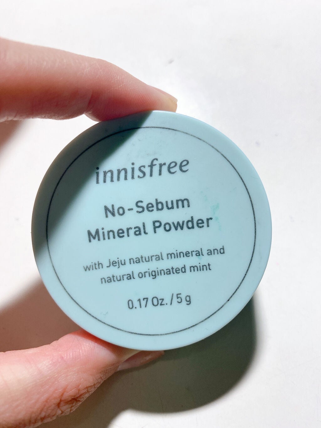 ノーセバム ミネラルパウダー/innisfree/ルースパウダーを使ったクチコミ(1枚目)