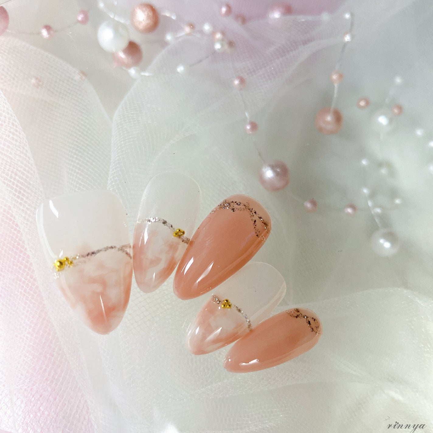 doi nudi gel/nailbayo/ジェルネイルを使ったクチコミ(2枚目)