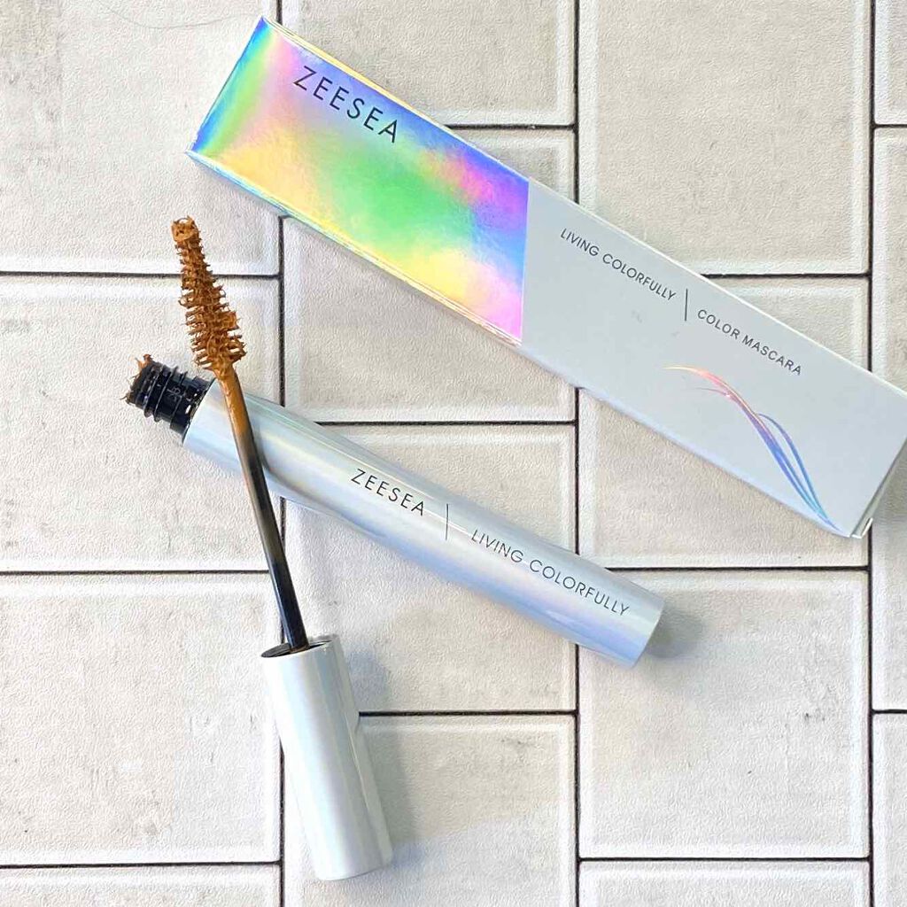 ダイヤモンドシリーズ カラーマスカラ/ZEESEA/マスカラを使ったクチコミ（2枚目）