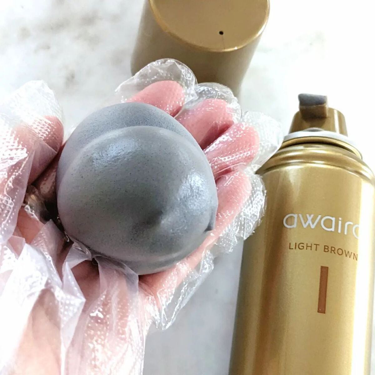 ムースヘアカラー/アワイロ/ヘアカラーを使ったクチコミ(2枚目)