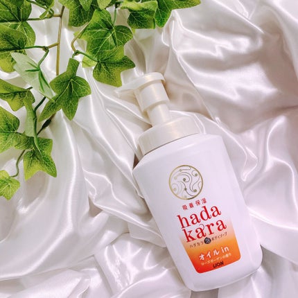 hadakaraボディソープ 泡で出てくるオイルインタイプ ローズガーデンの香り/hadakara/ボディソープを使ったクチコミ(1枚目)