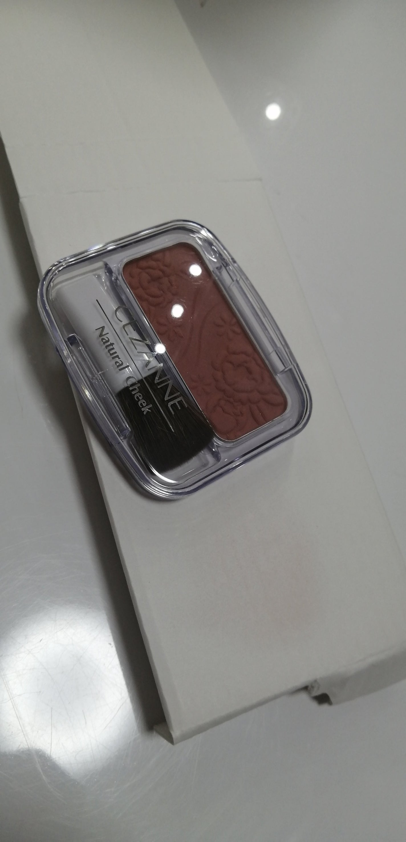 ナチュラル チークN/CEZANNE/パウダーチークを使ったクチコミ(3枚目)