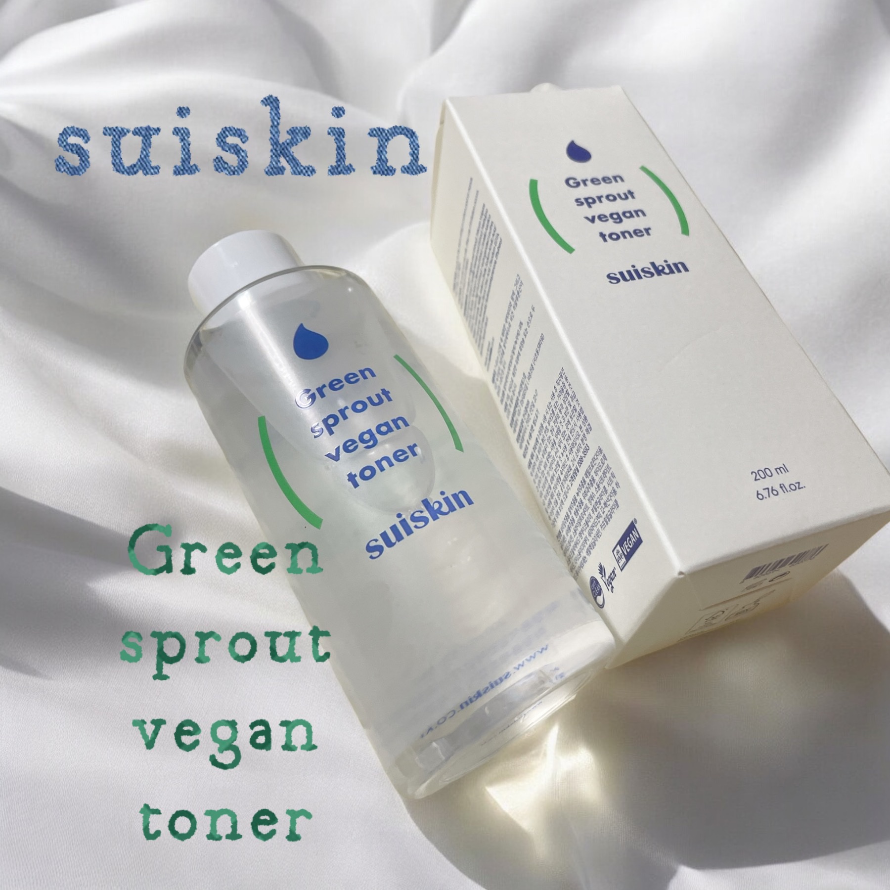Green sprout vegan toner/suiskin/化粧水を使ったクチコミ（1枚目）