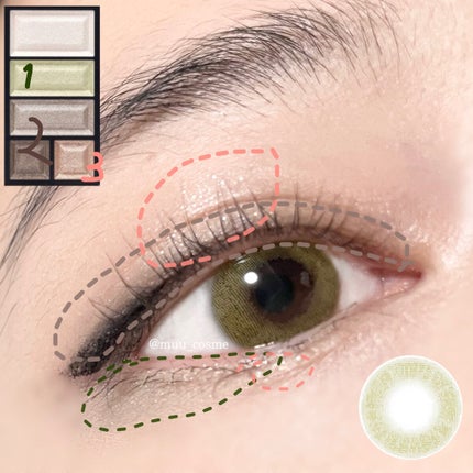 N’s COLLECTION 1day メロンパン/N’s COLLECTION/ワンデー(1DAY)カラコンを使ったクチコミ(2枚目)