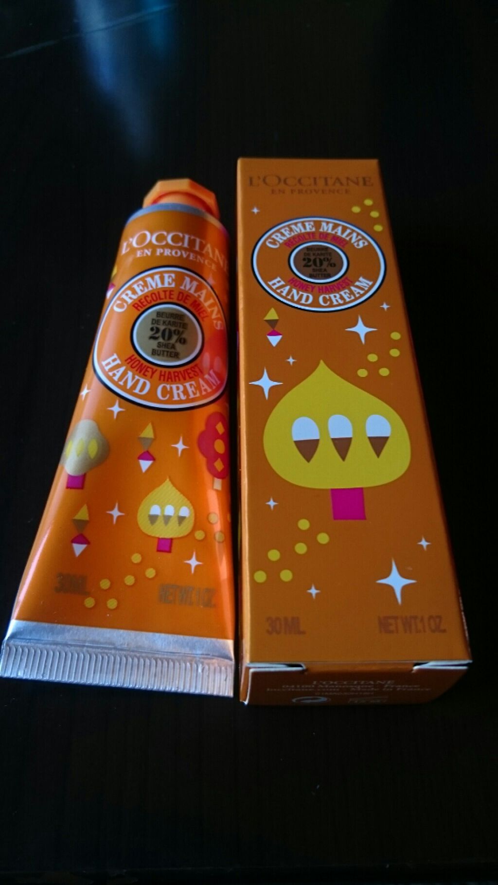 ハニーハイヴ シア ハンドクリーム/L'OCCITANE/ハンドクリームを使ったクチコミ（1枚目）