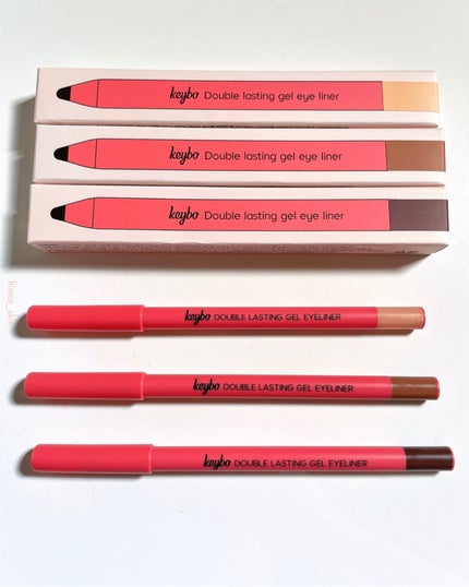 ダブルラスティングジェルライナー/keybo/ジェルアイライナーを使ったクチコミ(9枚目)
