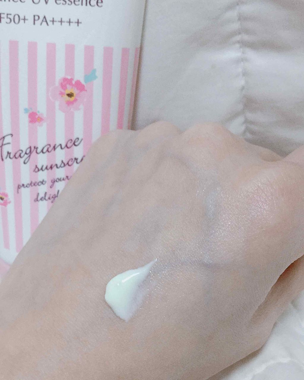 パラソーラ フレグランス UVエッセンス/パラソーラ/日焼け止め・UVケアを使ったクチコミ(4枚目)
