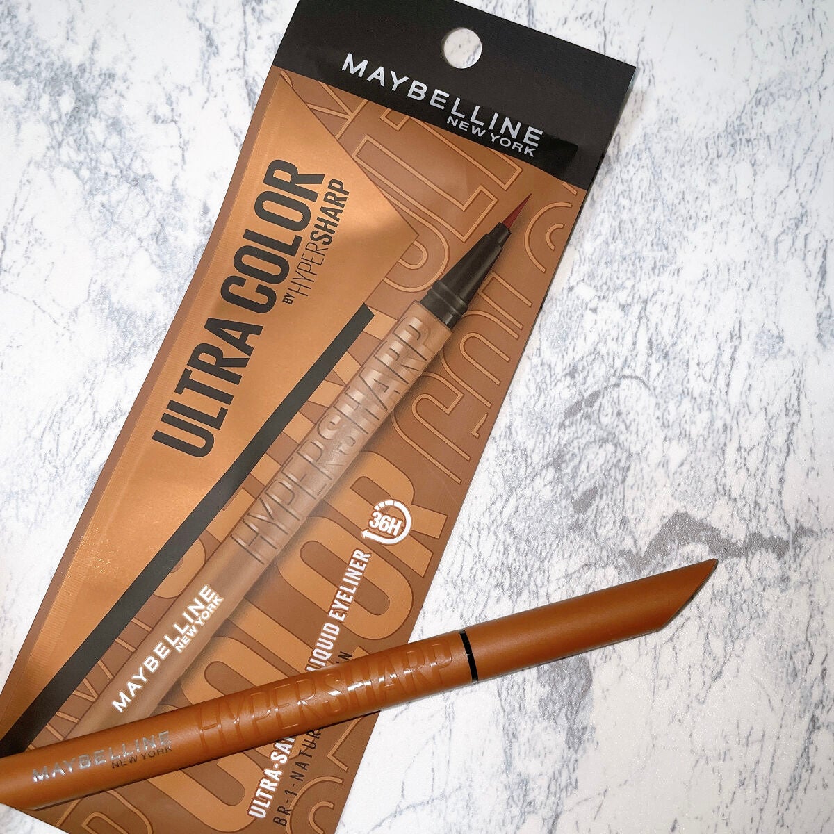 ウルトラカラー アイライナー/MAYBELLINE NEW YORK/リキッドアイライナーを使ったクチコミ(2枚目)