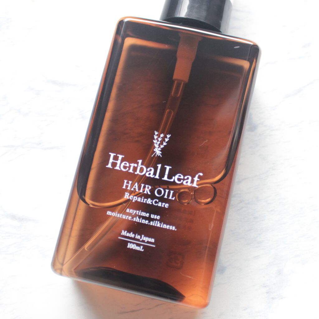 オーガニックヘアオイル フレッシュティーの香り/ハーバルリーフ/ヘアオイルを使ったクチコミ（2枚目）