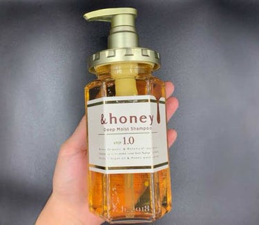 ディープモイスト シャンプー1.0／ヘアトリートメント2.0/&honey/シャンプー・コンディショナーを使ったクチコミ（1枚目）