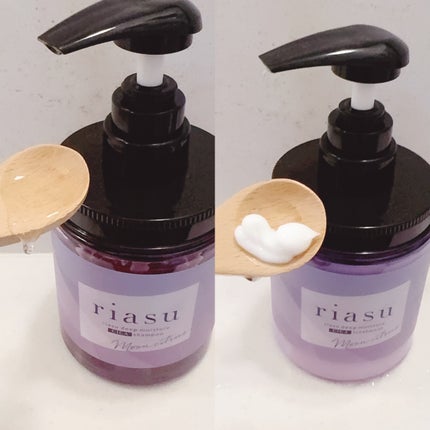 リアス ディープ モイスチャー シカ シャンプー/トリートメント/riasu/市販シャンプーを使ったクチコミ(2枚目)