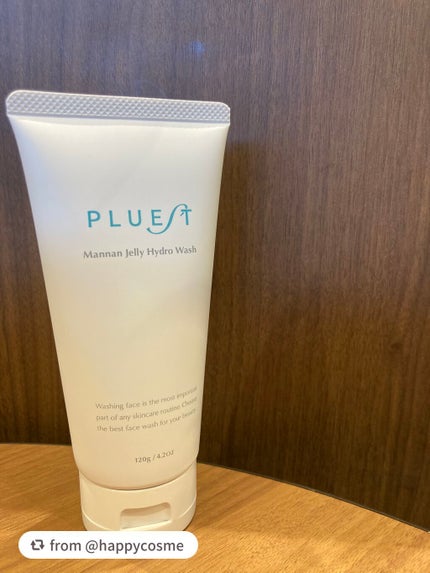 マンナンジェリーハイドロウォッシュ/PLUEST/洗顔料を使ったクチコミ(1枚目)