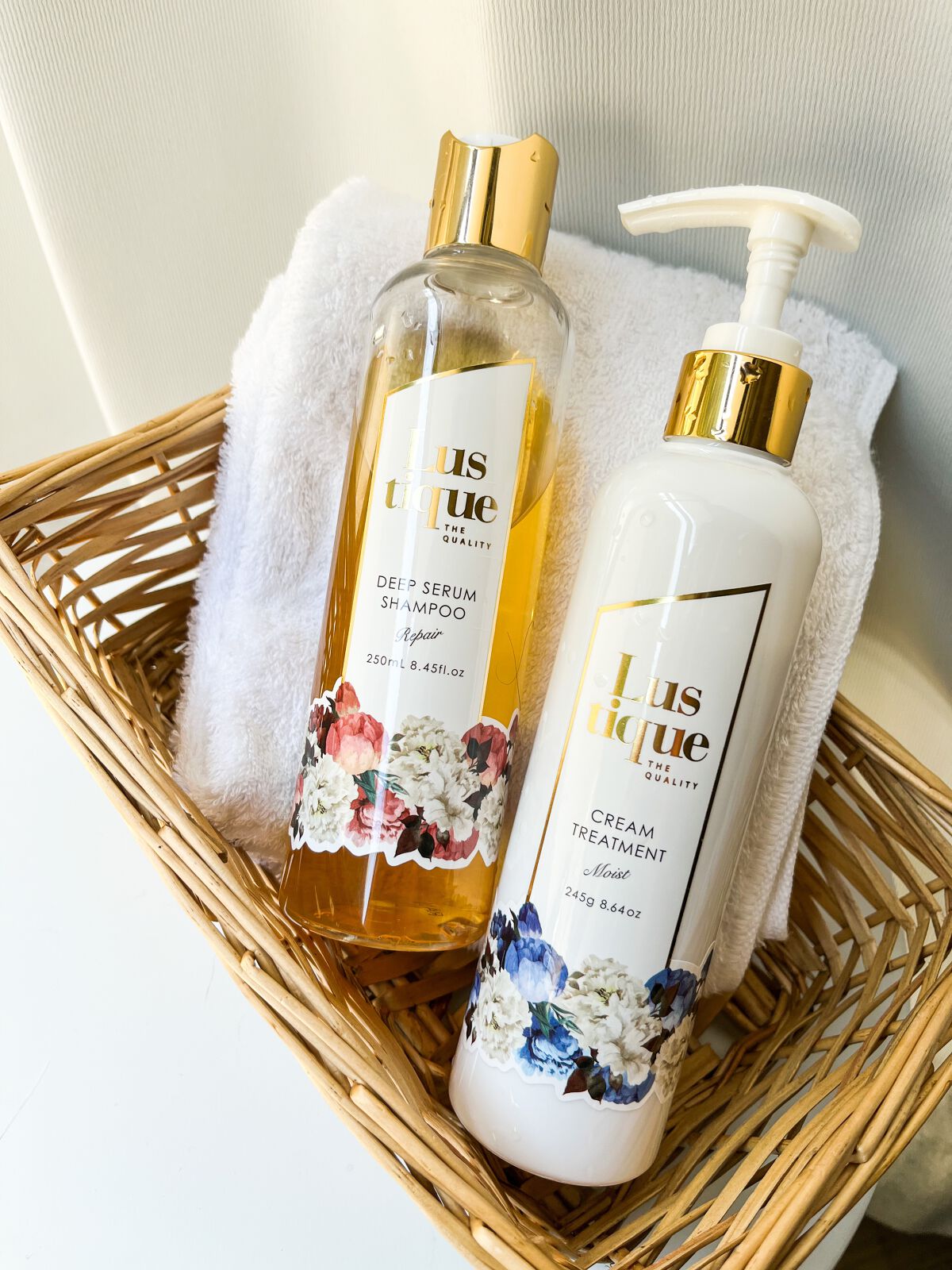 ディープセラムシャンプー リペア/クリームトリートメント モイスト/Lustique/サロンシャンプーを使ったクチコミ(7枚目)