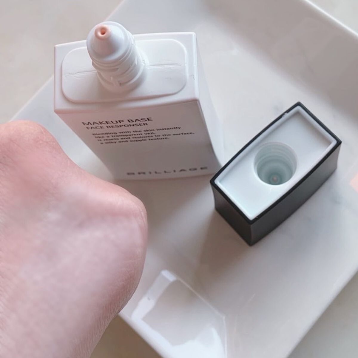 メイクアップベース フェイスレスポンサー/ブリリアージュ/化粧下地を使ったクチコミ(4枚目)