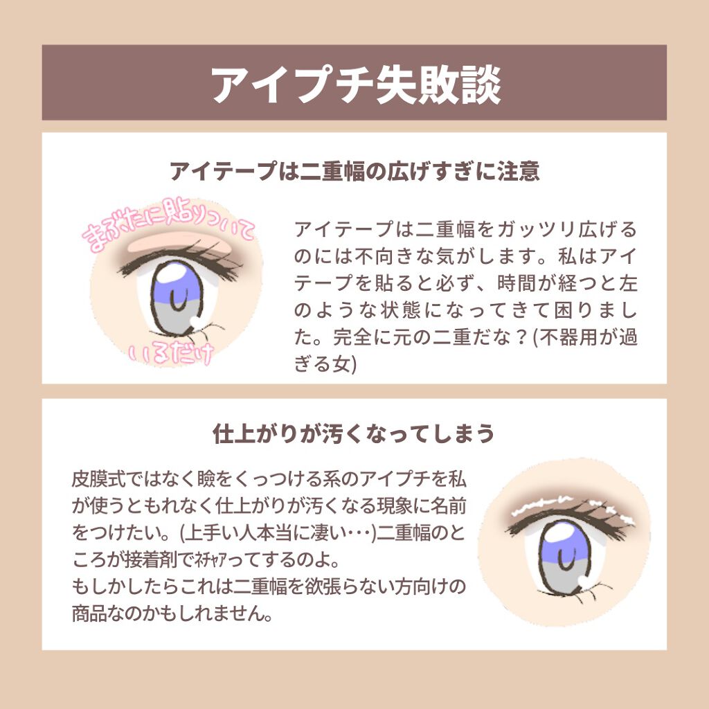 オリシキ アイリッドスキンフィルム /D-UP/二重まぶた用アイテムを使ったクチコミ(5枚目)