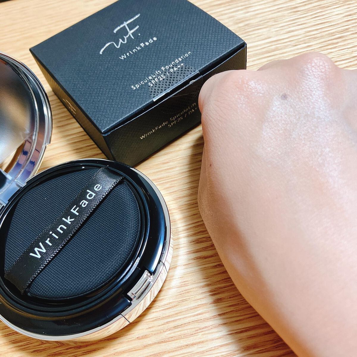 スピキュールリフト ファンデーション ナチュラルオークル /WrinkFade/その他ファンデーションを使ったクチコミ(3枚目)