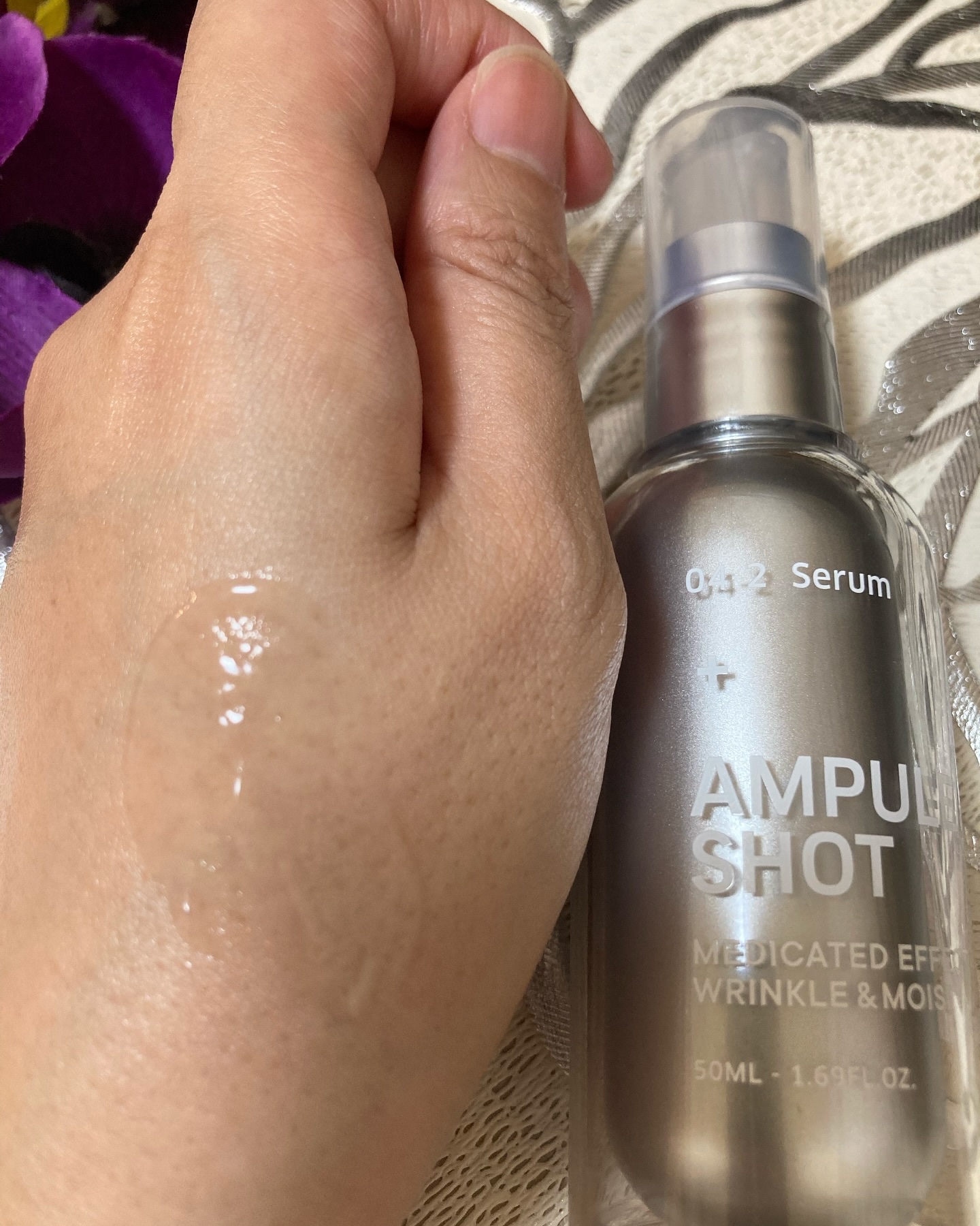 薬用 エフェクト リンクル＆モイスト ローション/AMPULE SHOT/化粧水を使ったクチコミ（3枚目）