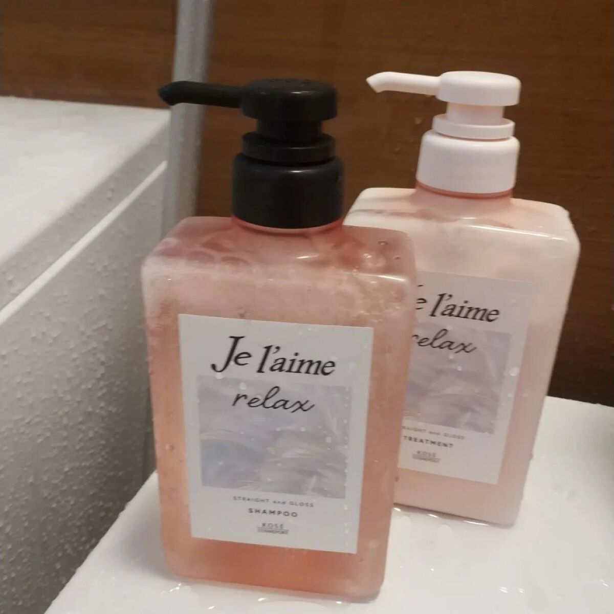 リラックス ミッドナイトリペア シャンプー/ヘアトリートメント (ストレート&グロス)/Je l'aime/市販シャンプーを使ったクチコミ(2枚目)