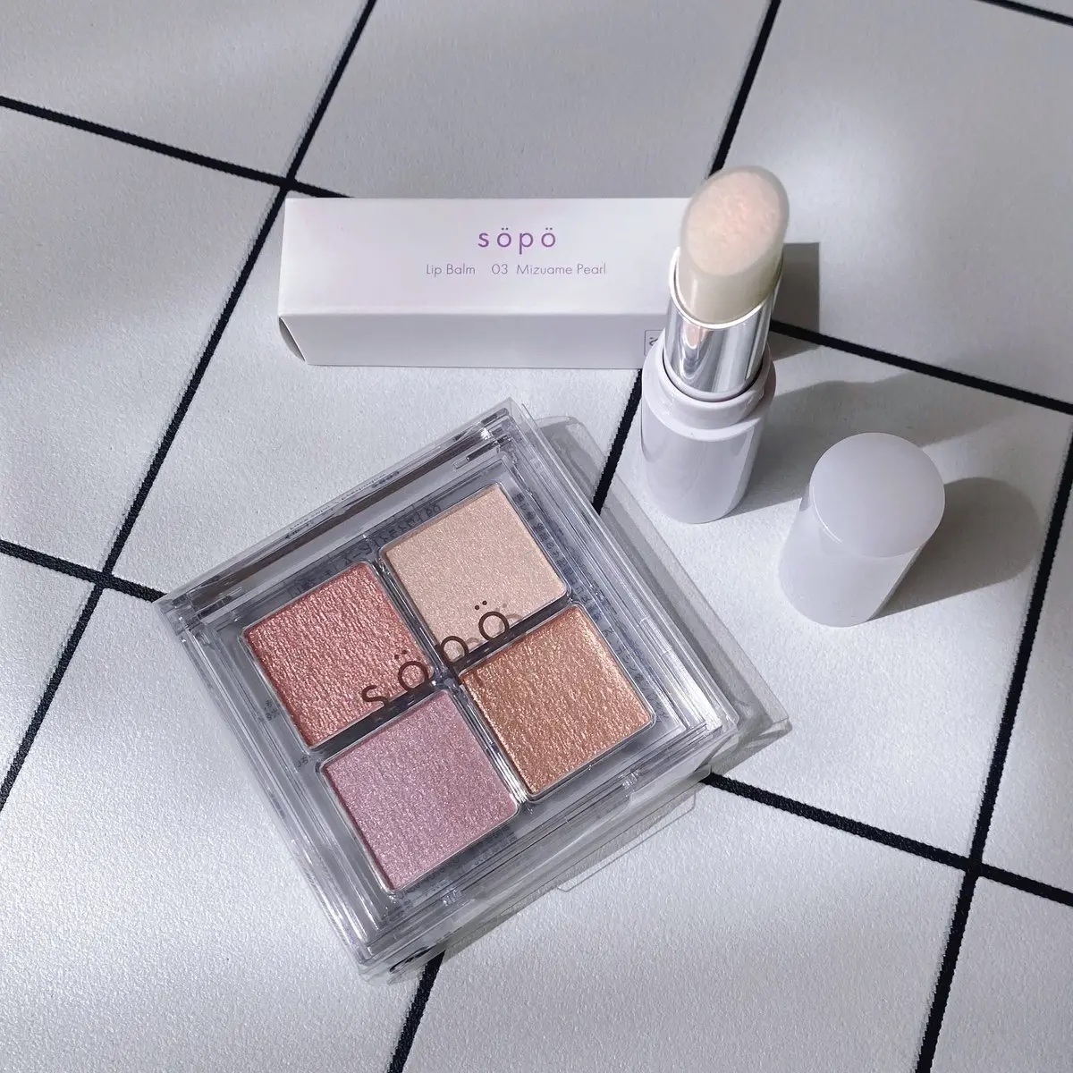 リップバーム/sopo/リップバームを使ったクチコミ（1枚目）