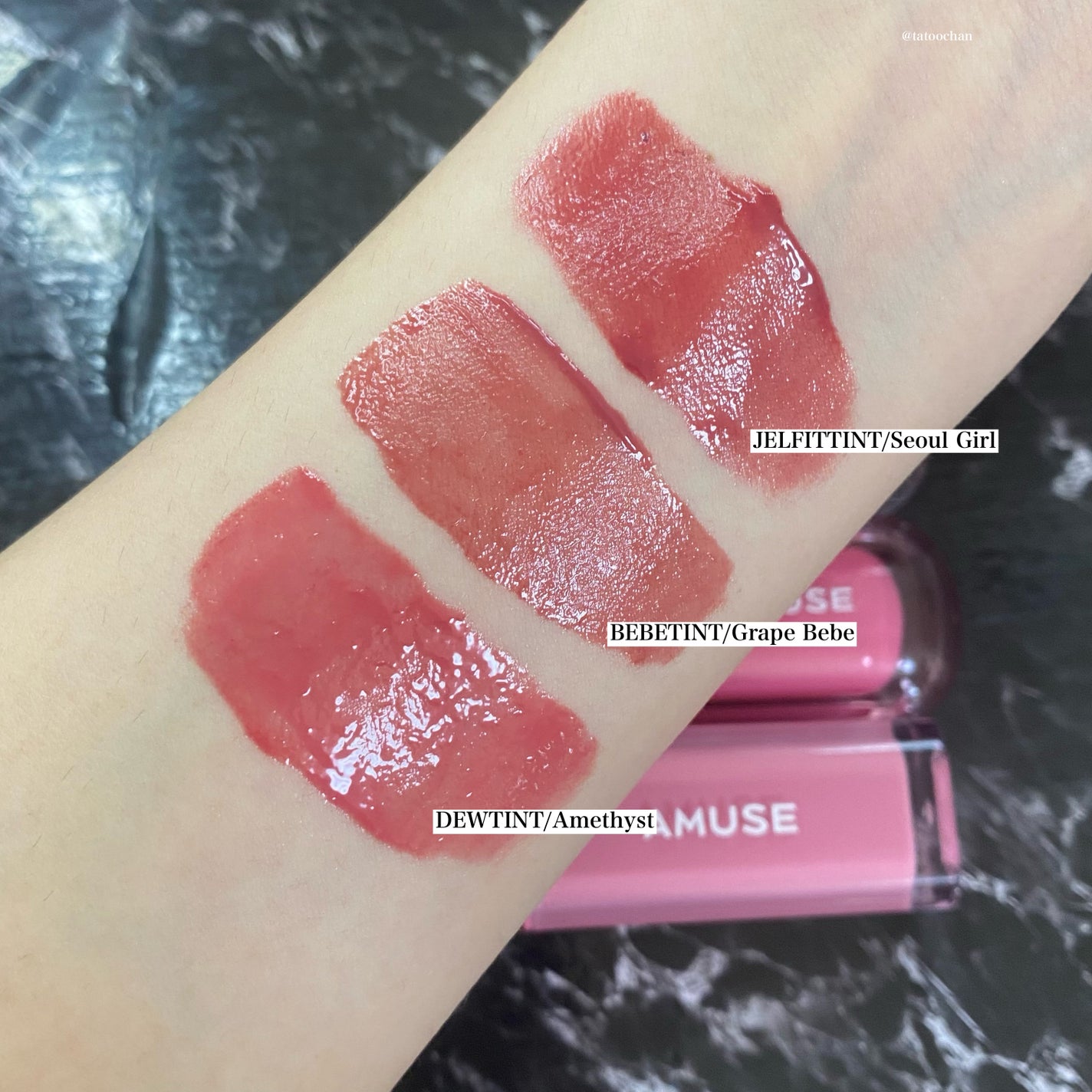 デューティント/AMUSE/リップティントを使ったクチコミ(4枚目)