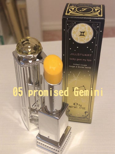 ラッキージェム マイリップス 05 promised Gemini＜双子座＞/JILL STUART/口紅を使ったクチコミ（1枚目）