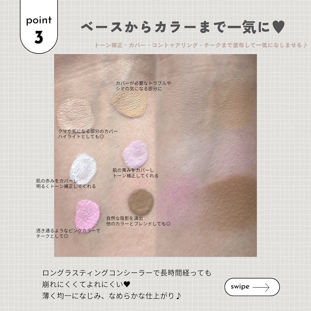 メリーエブリデイカラーコレクティングコンシーラー/Merrymonde/リキッドコンシーラーを使ったクチコミ(7枚目)