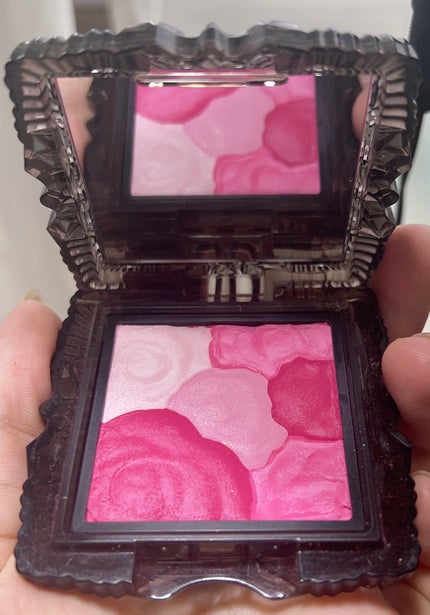 ローズ チーク カラー N/ANNA SUI/パウダーチークを使ったクチコミ(2枚目)