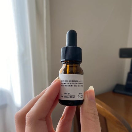 THE CBD Oil C8 MCT 10ml 15%(1500mg)/THE CBD/その他を使ったクチコミ(3枚目)