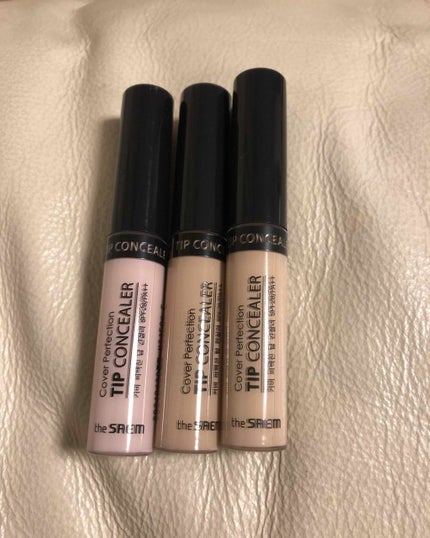 カバーパーフェクション チップコンシーラー/the SAEM/リキッドコンシーラーを使ったクチコミ(1枚目)