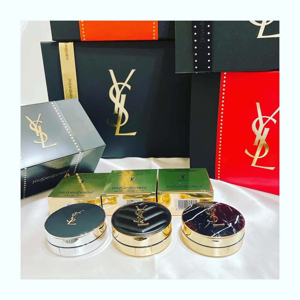 アンクル ド ポー オール アワーズ クッション/YVES SAINT LAURENT BEAUTE/クッションファンデーションを使ったクチコミ(2枚目)