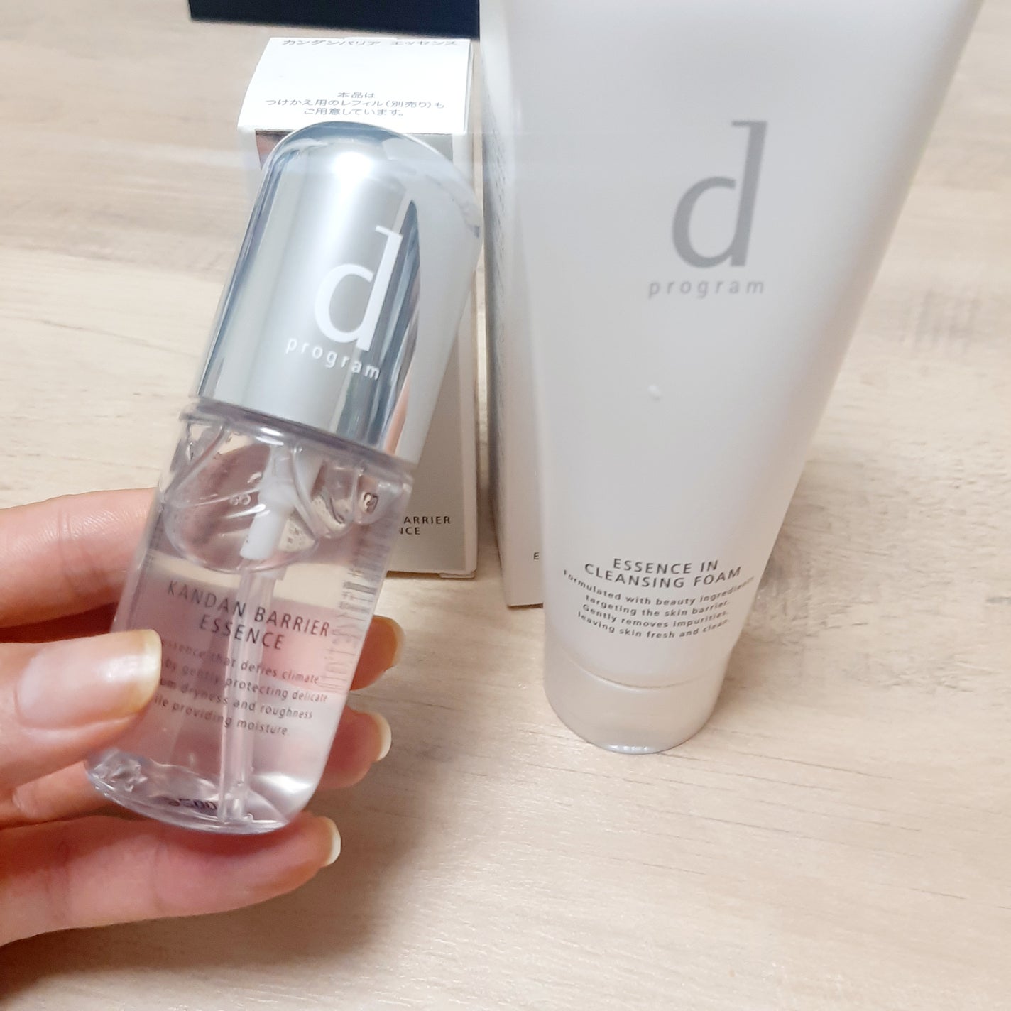 エッセンスイン クレンジングフォーム/d プログラム/洗顔フォームを使ったクチコミ(1枚目)