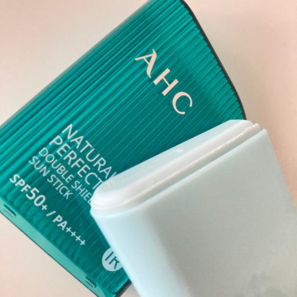 ナチュラル パーフェクション ダブル シールド サンスティック/AHC/日焼け止めスティックを使ったクチコミ(4枚目)