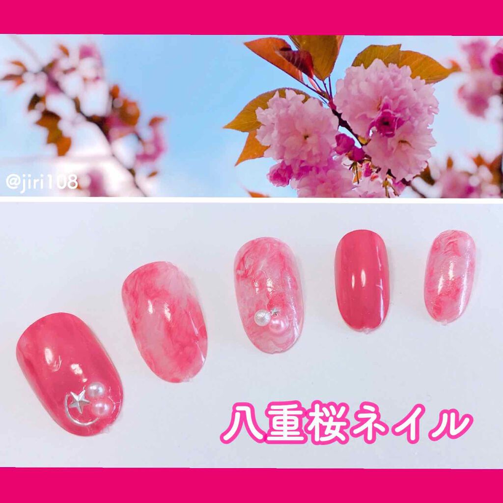 #お花見ネイルのネイルデザイン