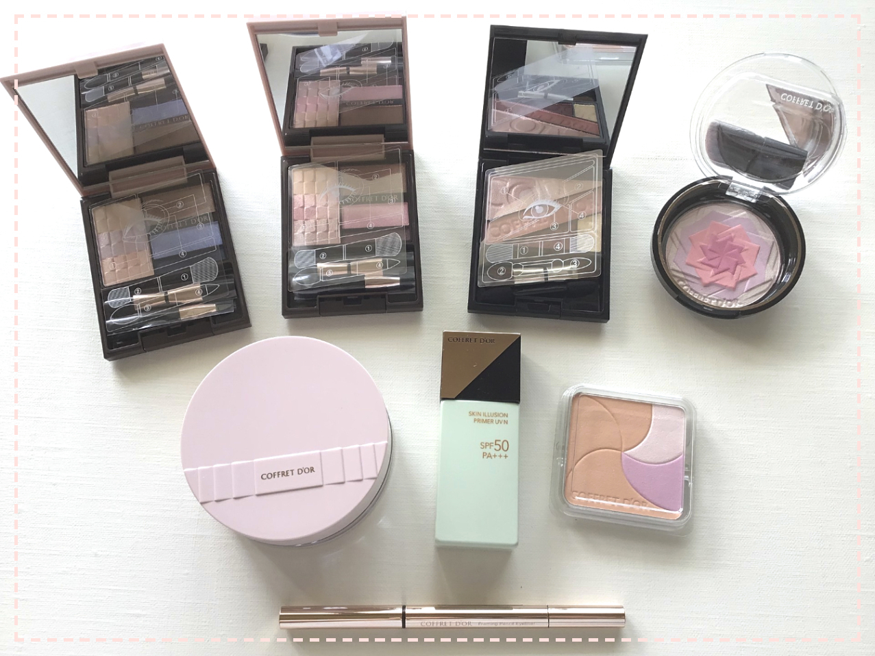 ヌーディインプレッションアイズ/コフレドール/アイシャドウパレットを使ったクチコミ（2枚目）