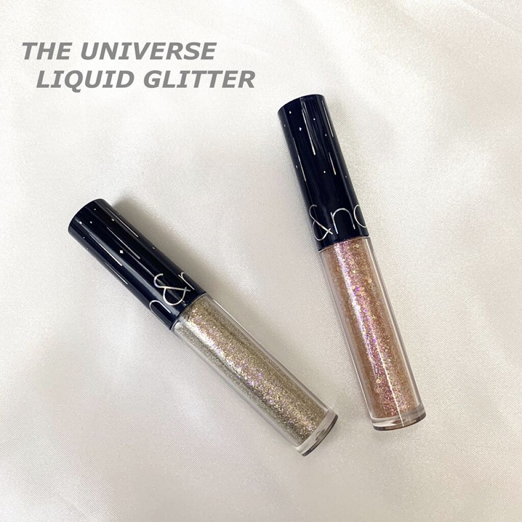 リキッド グリッター シャドウ/rom&nd/グリッターを使ったクチコミ（1枚目）