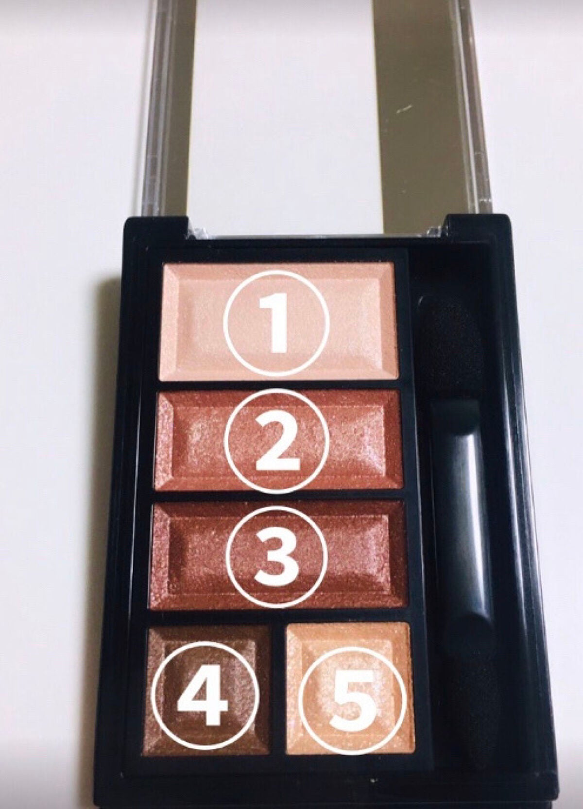 ショコラスウィート アイズ/リンメル ロンドン/アイシャドウパレットを使ったクチコミ(3枚目)