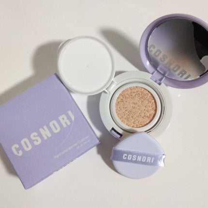 パンテノールバリアクッション/COSNORI/クッションファンデーションを使ったクチコミ(1枚目)