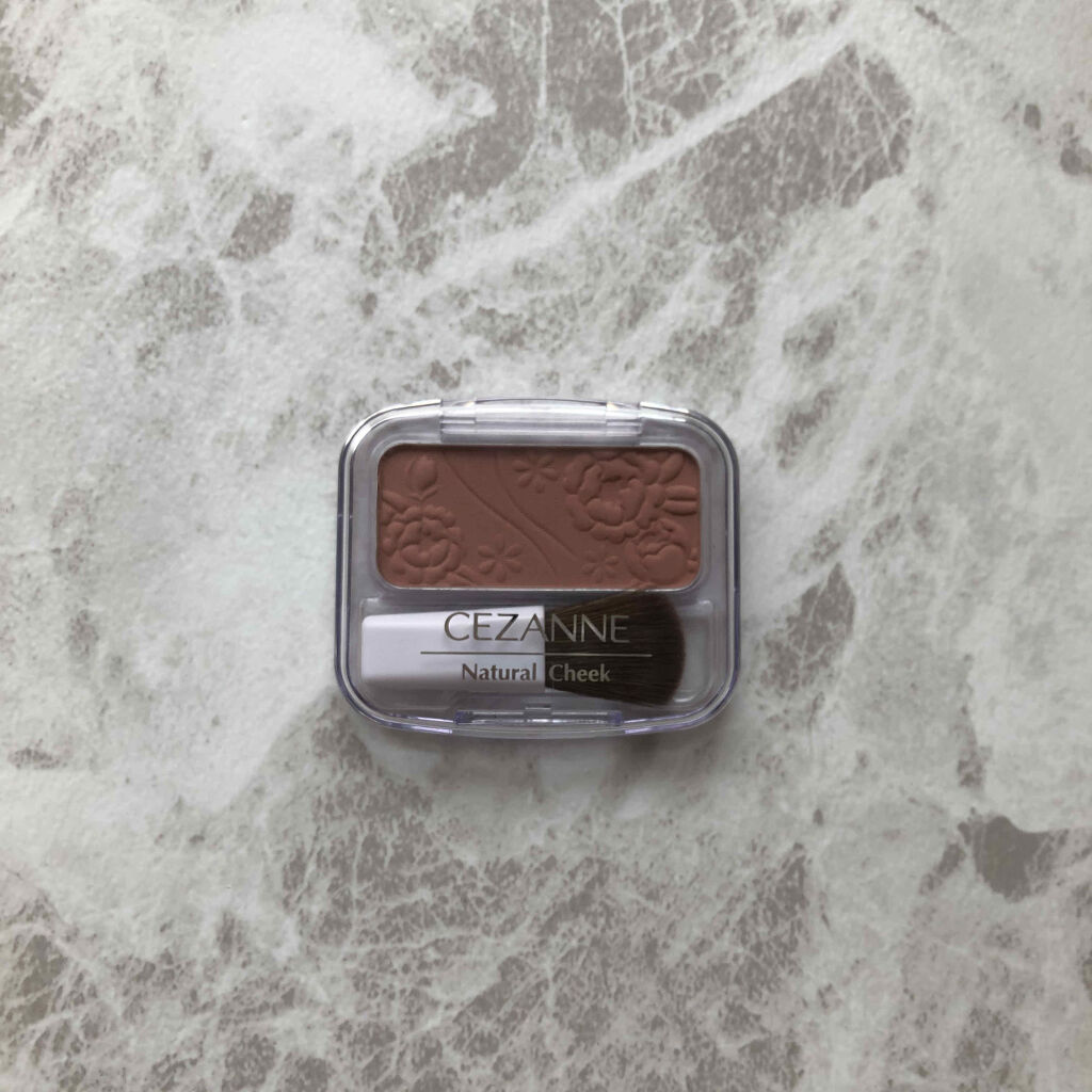 ナチュラル チークN/CEZANNE/パウダーチークを使ったクチコミ（1枚目）