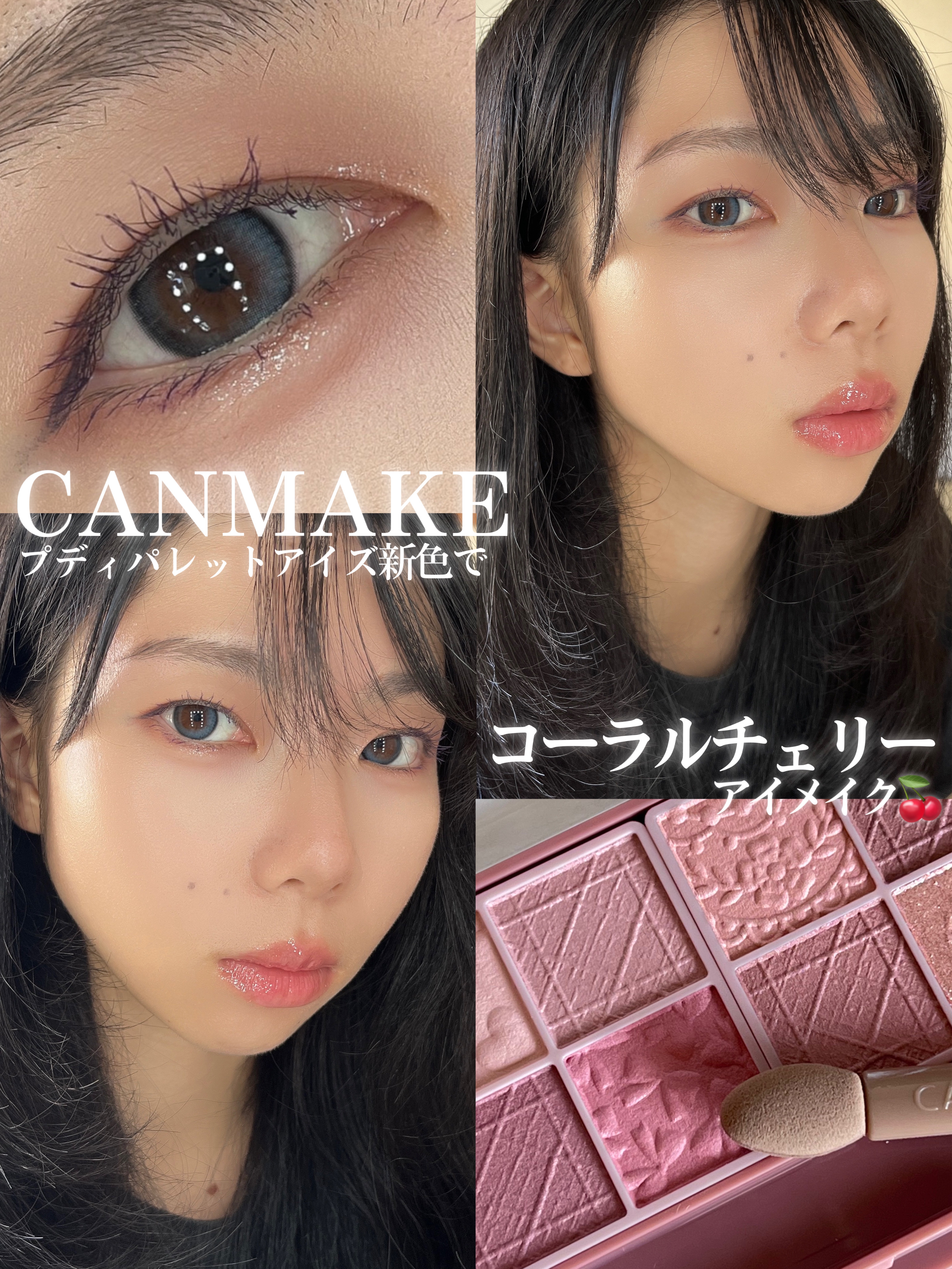 プティパレットアイズ（マットタイプ）/キャンメイク/パウダーアイシャドウを使ったクチコミ（1枚目）