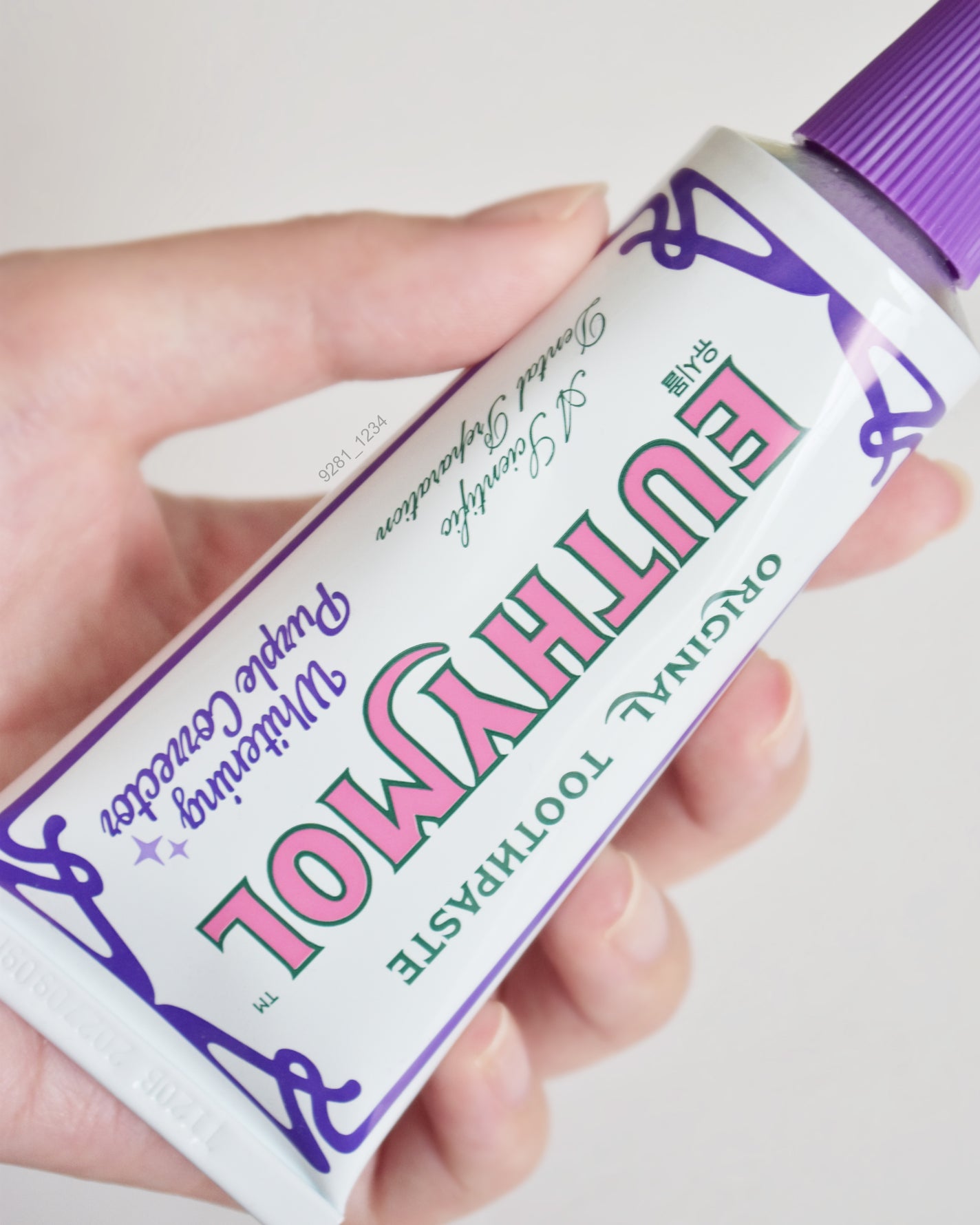 ホワイトパープル歯みがき ピーチフローラルミントの香り/EUTHYMOL/歯磨き粉を使ったクチコミ(2枚目)